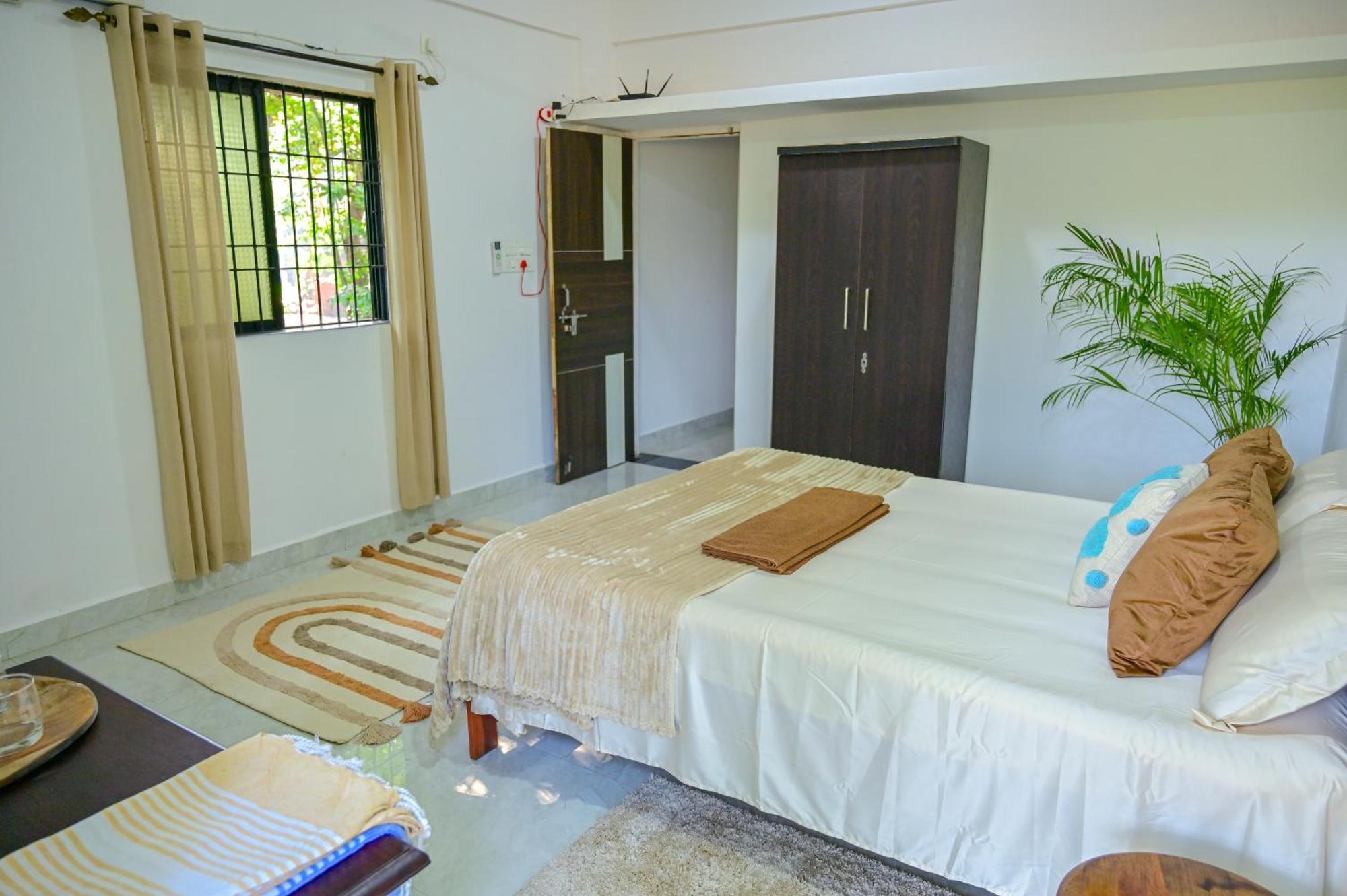 Shell House - Private Stay With Garden View In Arambol Mandrem Buitenkant foto
