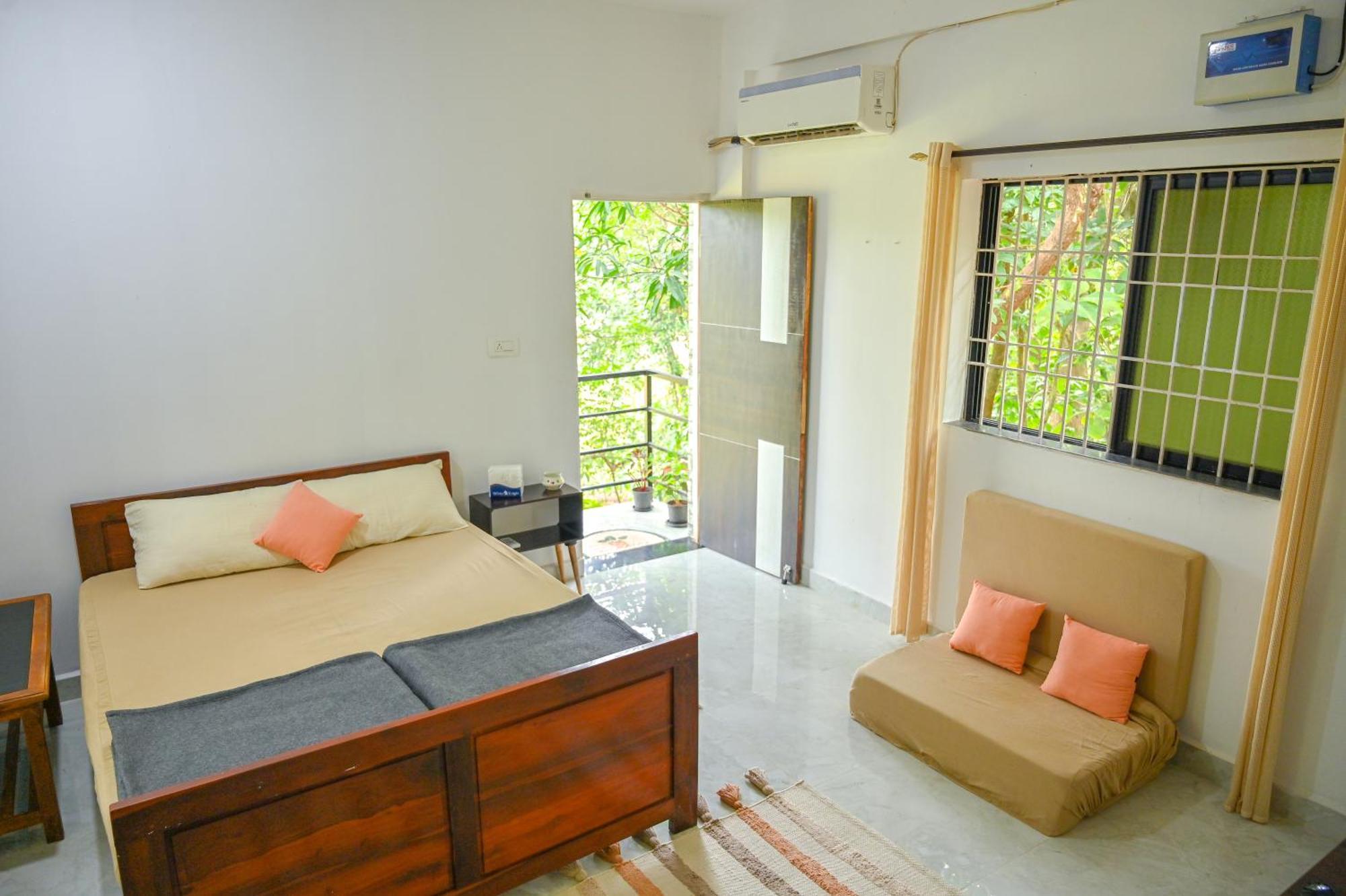Shell House - Private Stay With Garden View In Arambol Mandrem Buitenkant foto