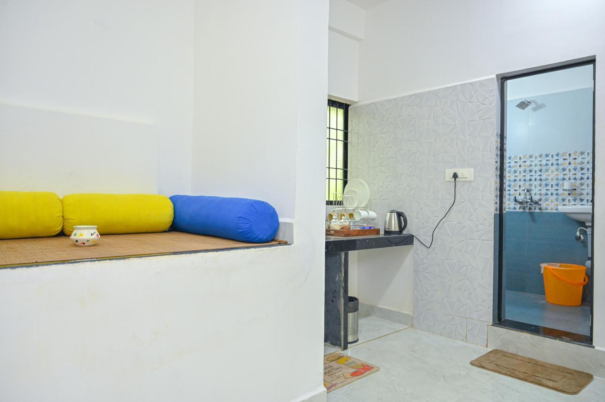 Shell House - Private Stay With Garden View In Arambol Mandrem Buitenkant foto