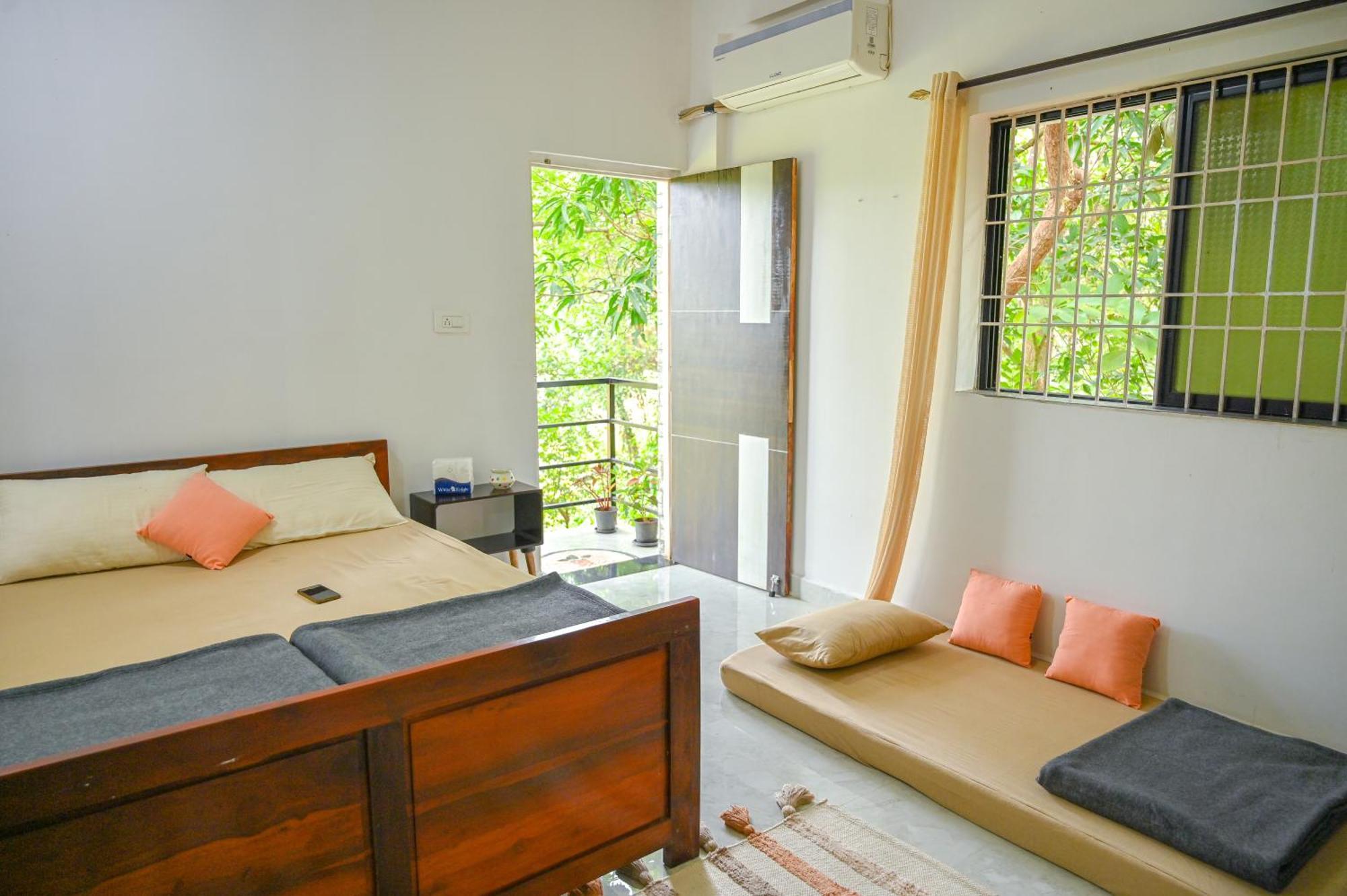 Shell House - Private Stay With Garden View In Arambol Mandrem Buitenkant foto