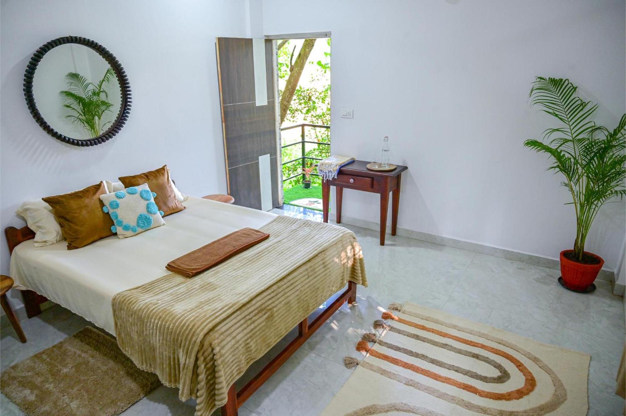 Shell House - Private Stay With Garden View In Arambol Mandrem Buitenkant foto