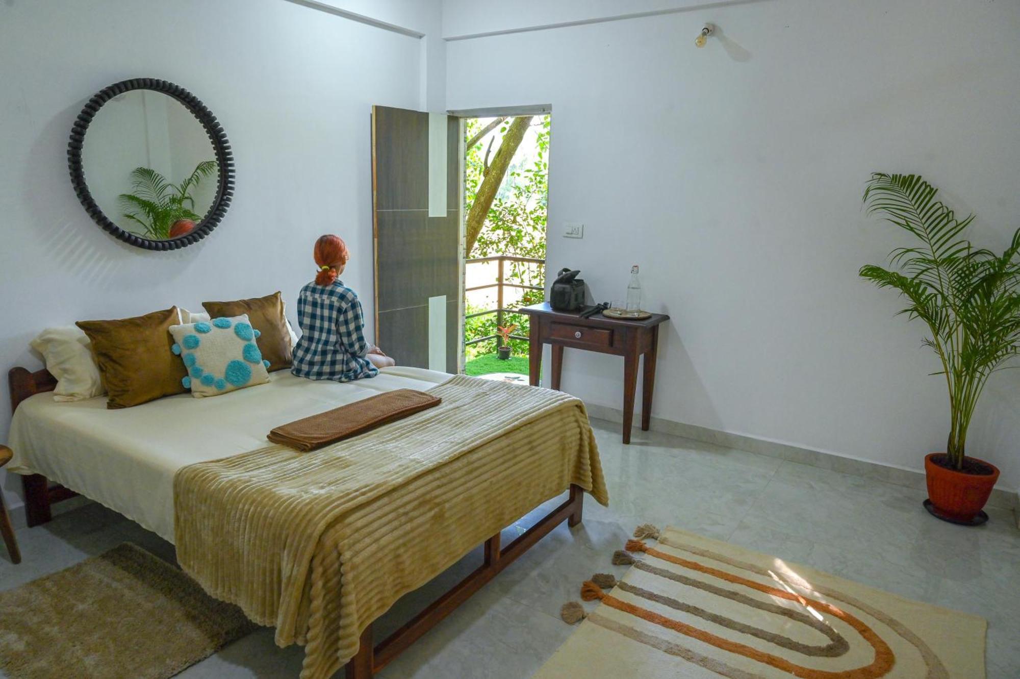 Shell House - Private Stay With Garden View In Arambol Mandrem Buitenkant foto