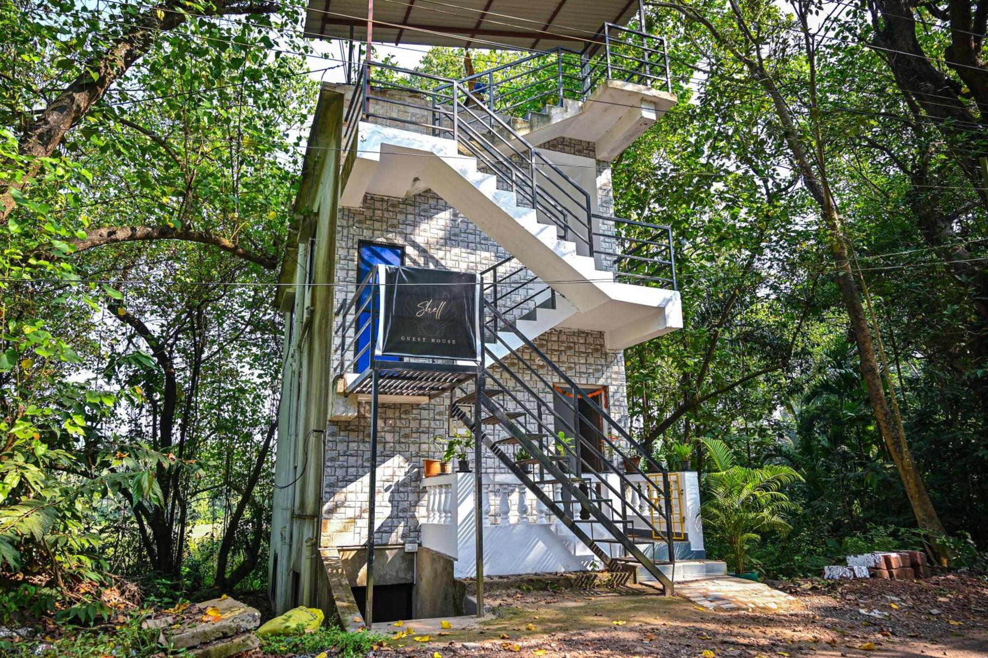 Shell House - Private Stay With Garden View In Arambol Mandrem Buitenkant foto